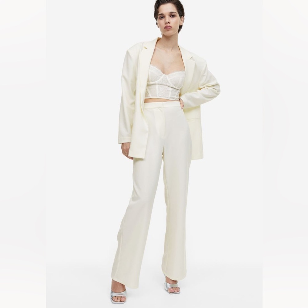 HM Cream Pants NWT